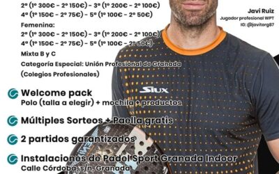 I TORNEO PADEL SOLIDARIO “PROYECTO HOMBRE GRANADA”