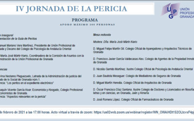 IV JORNADA DE LA PERICIA