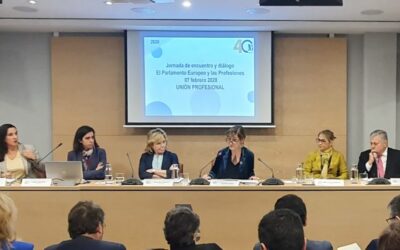 UN DIÁLOGO ESENCIAL ENTRE PROFESIONES Y EUROPARLAMENTARIOS